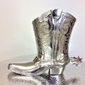50774 - LARGE BOOT WINE HOLDER OR FLOWER VASE